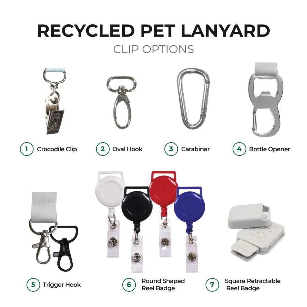 Custom Recycled Pet Lanyard UAE